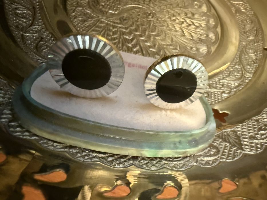 Старинни месингови копчета за ръкавели