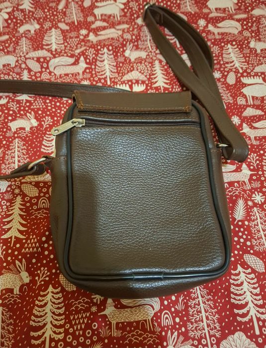 Borseta barbati din piele naturala