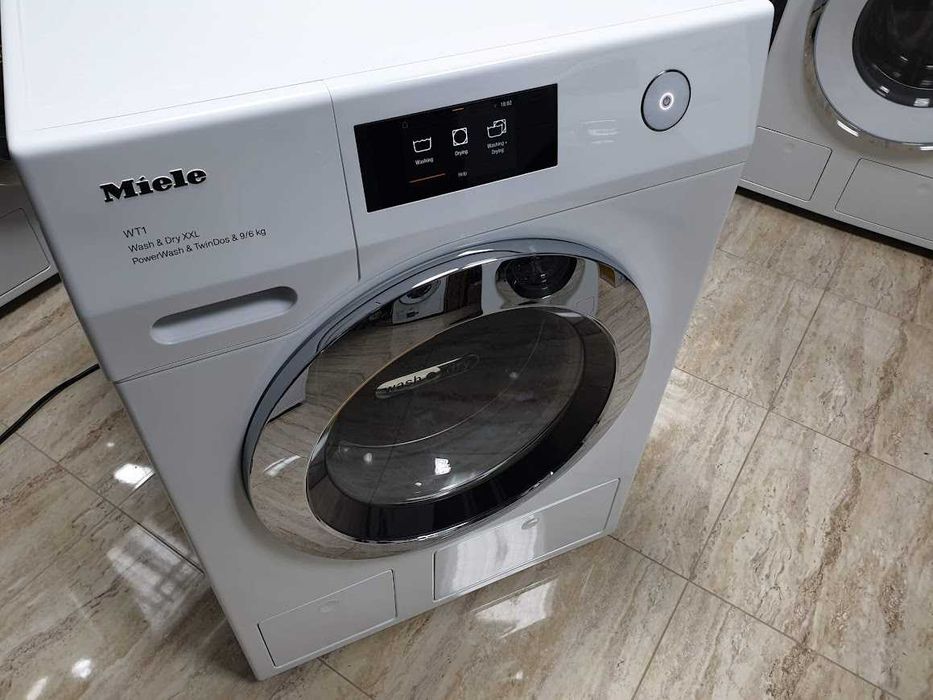 XXL 9кг/6кг Miele WT1 Пералня със Сушилня TwinDos Миеле 12м Гаранция