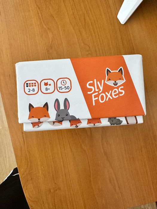 Sly foxes игра на английски