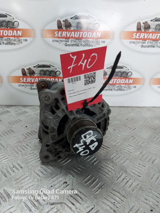 Alternator Volkswagen Golf 5 (2004-2009) 2.0 Motorina 2007