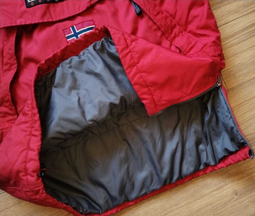 Napapijri Skidoo Зимно Яке Анорак Рядъг Модел Мъжки Размер XL