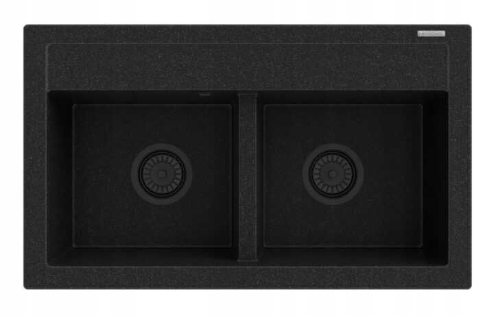 Мултифункционална гранитна мивка с 2 корита Granitan Duet 75см