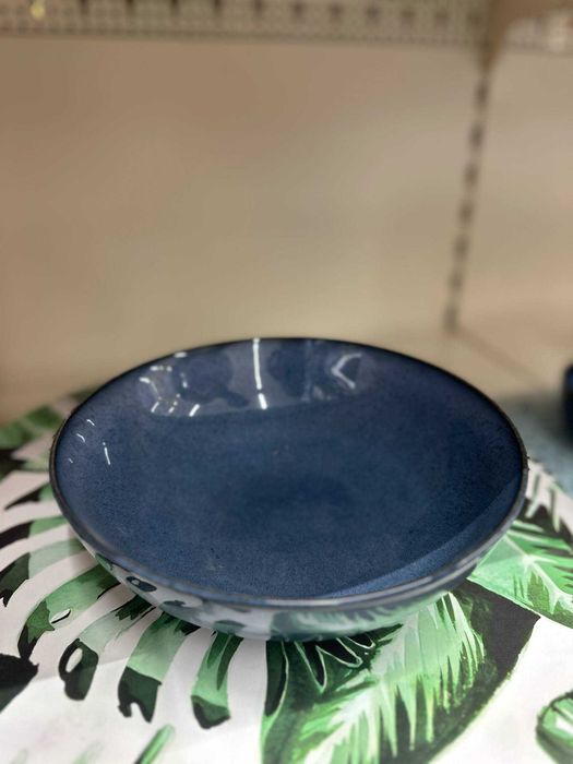 Сервиз за хранене тъмносин цвят за 2 души