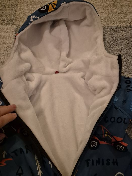 Costum ski, combinezon cu blana