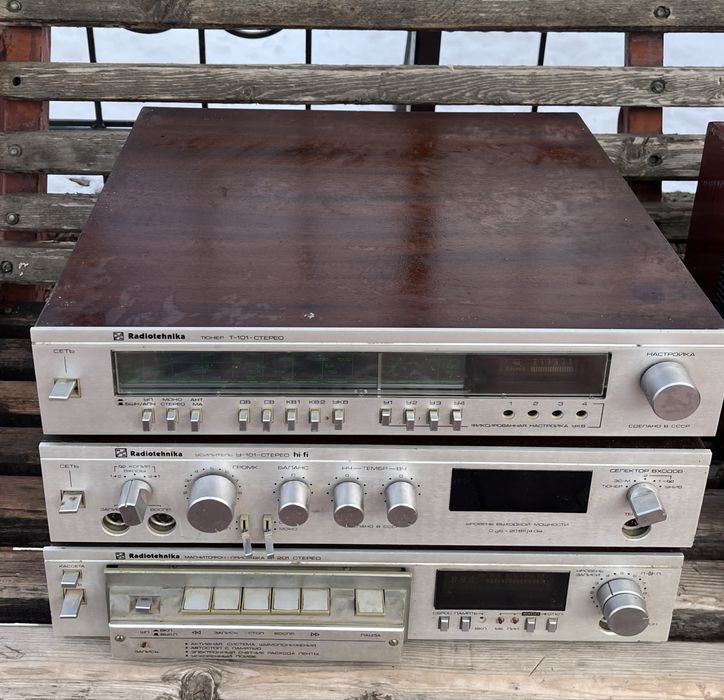 Магнитофон Усилитель Тюнер стерео