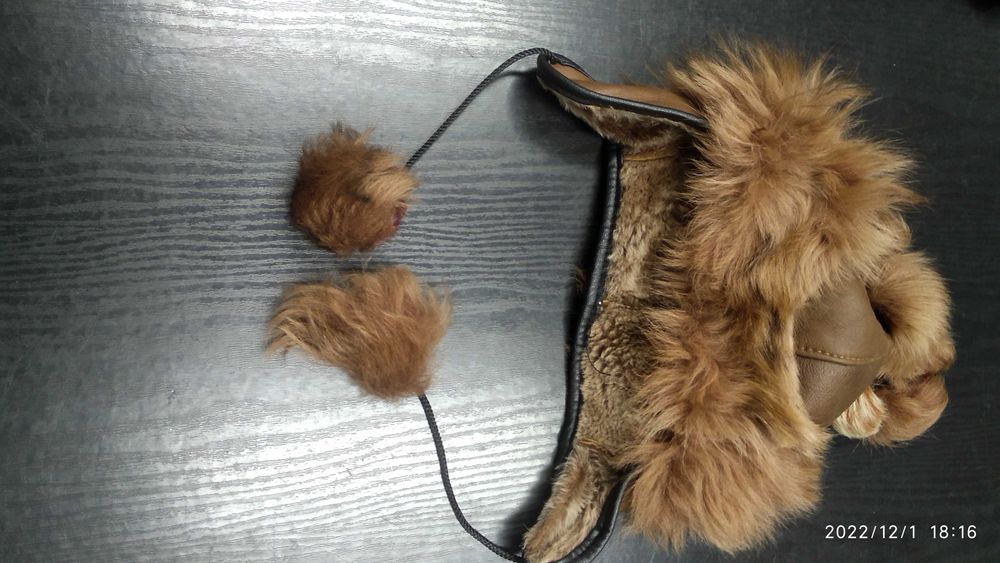 Кожухче агнешка кожа детско 2-5 год.