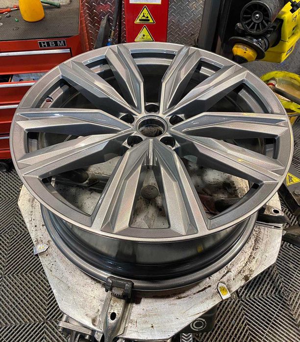 Vopsire jante electrostatic si Diamond Cut