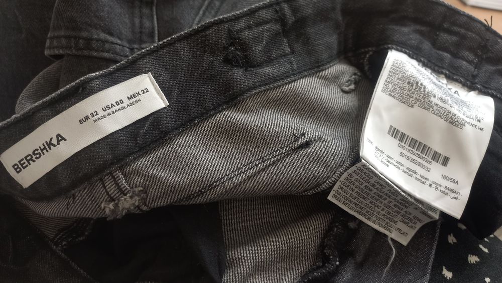 джинсы производство Бангладеш bershka