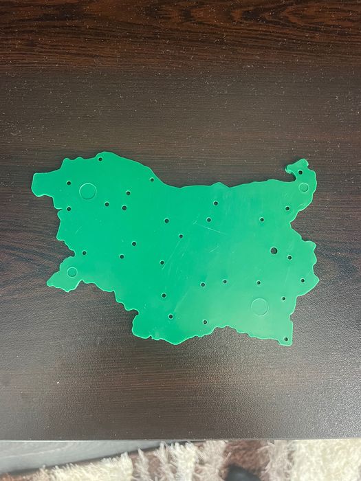 Пластмасова карта на Република България