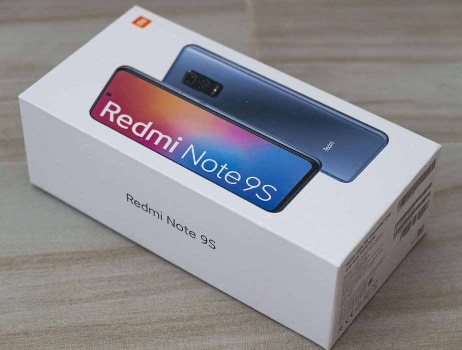 Redmi Note 9 S.  6+2/128 holati ideal karobka dakumenti bor.