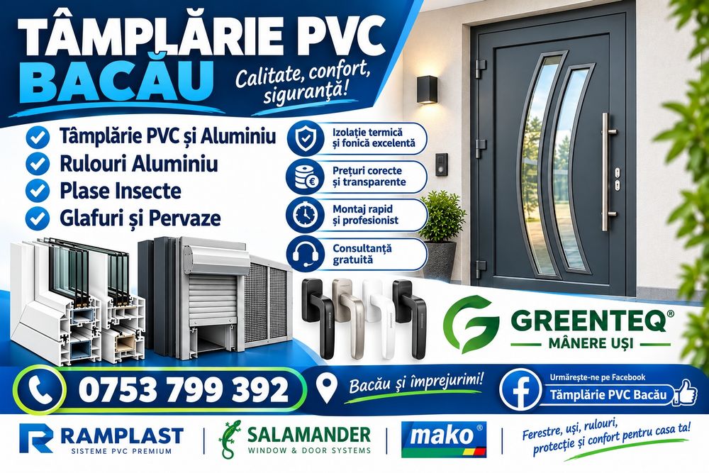 Tamplarie pvc și al