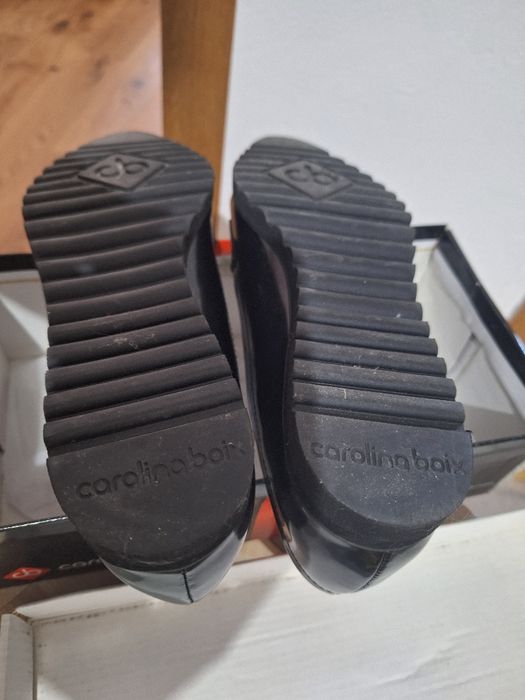 Pantofi Loafers negri 37