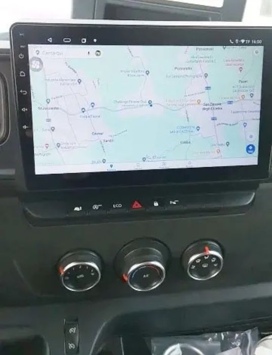 Navigatie android Renault Master Carplay Waze Youtube BT GPS USB