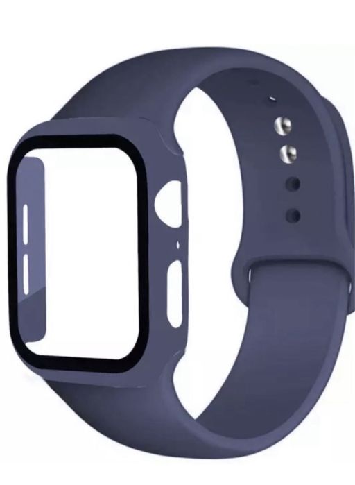 Curea Direct + Husa Carcasa Detasabila Compatibila Ceas Apple Watch