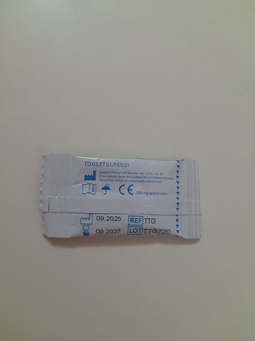 Tetegil poroshok tishga