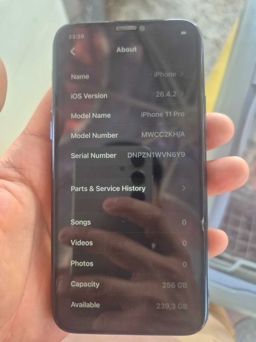 Iphone 11 pro 256