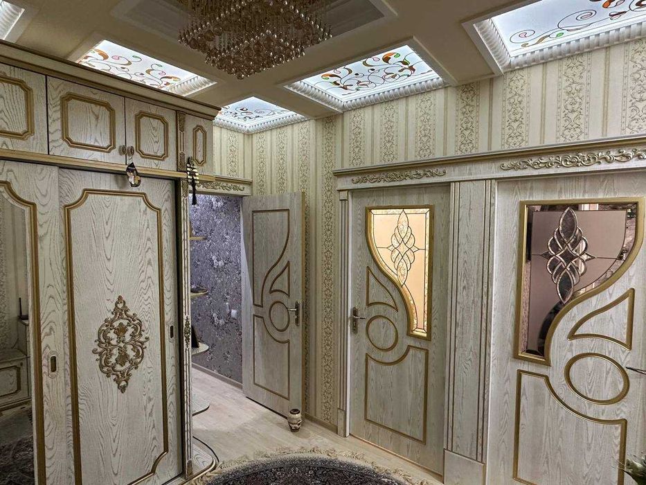 Тинчлик метро Алока 4 хона евроремонт мебель ва техника сотилади.