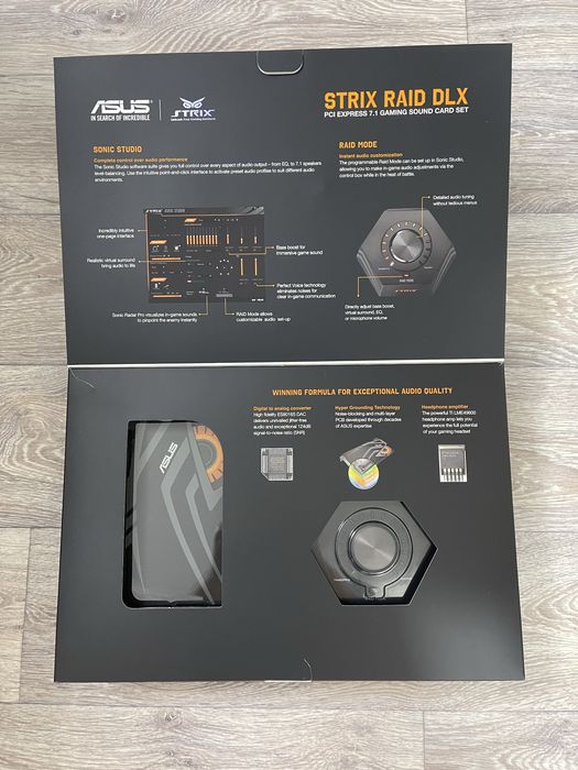 Звуковая карта ASUS Strix Raid DLX