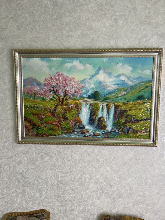 Картина водопад