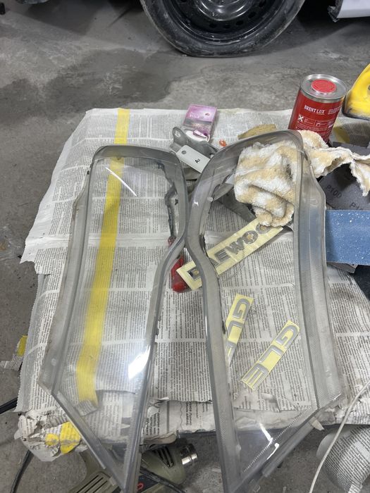 Нексия 2 фар стекло