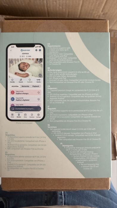 Monitor Video Pentru Bebelusi Maxi-Cosi See Pro, Cry Assistant, Ecran- transport gratuit
