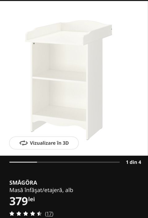 Masa de infasat ikea