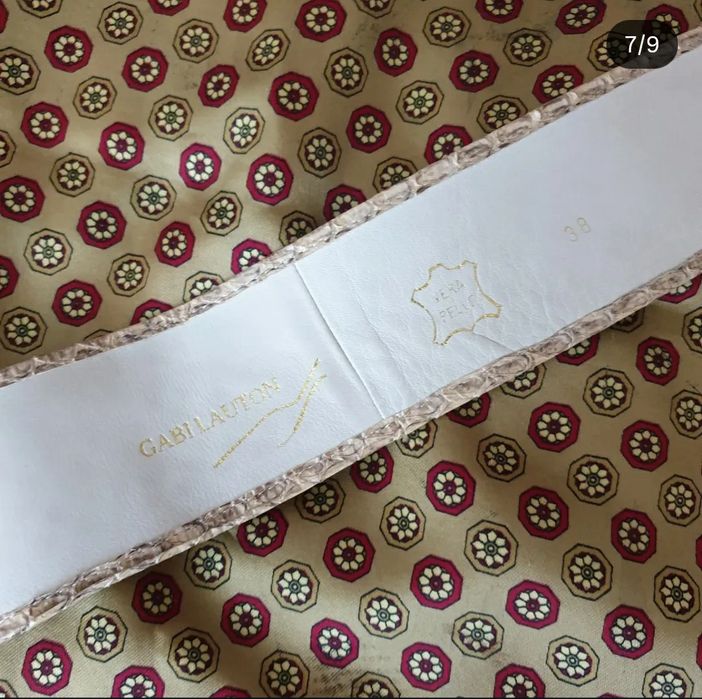 Curea brau dama piele naturala