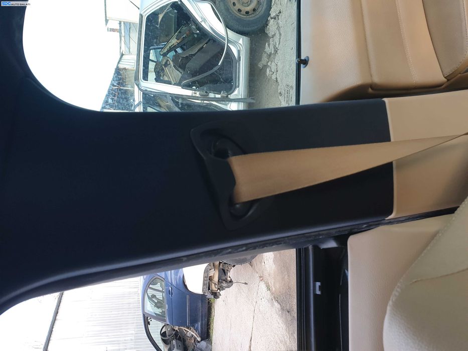 Plafon Tavan Tapiterie Textil Negru cu Stalpi Manere si Parasolare BMW Seria 3 E90 Berlina Sedan 2004 - 2011 [K1217SOS]