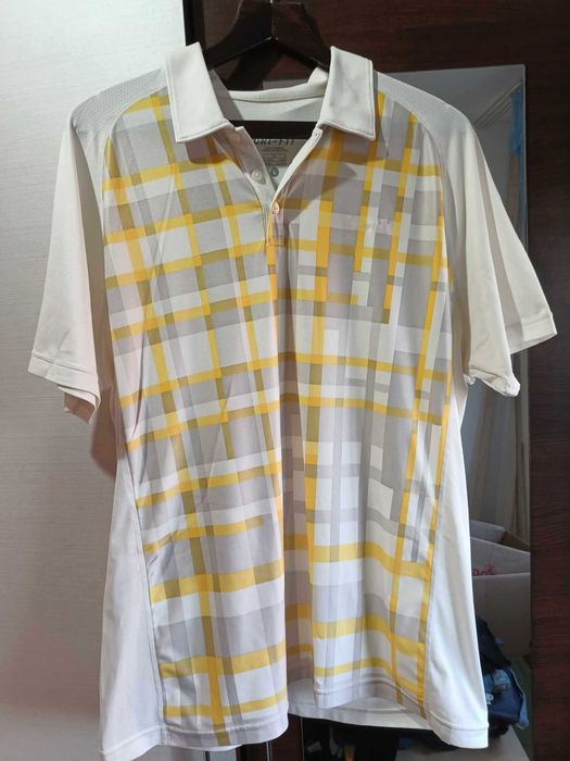 Tricou tenis Nike Dri Fit Rafael Nadal Miami Tennis Polo Shirt Size L