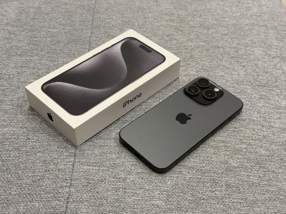 iPhone 15 Pro 128GB като нов + гаранция