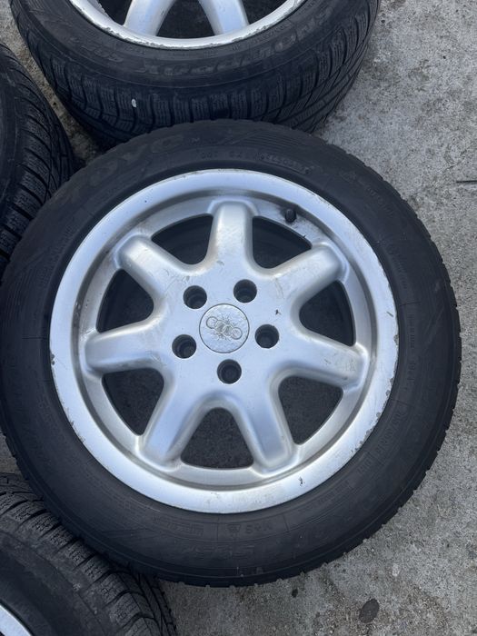 Джанти за ауди ronall 5x112 5бр с гуми 205/55/16