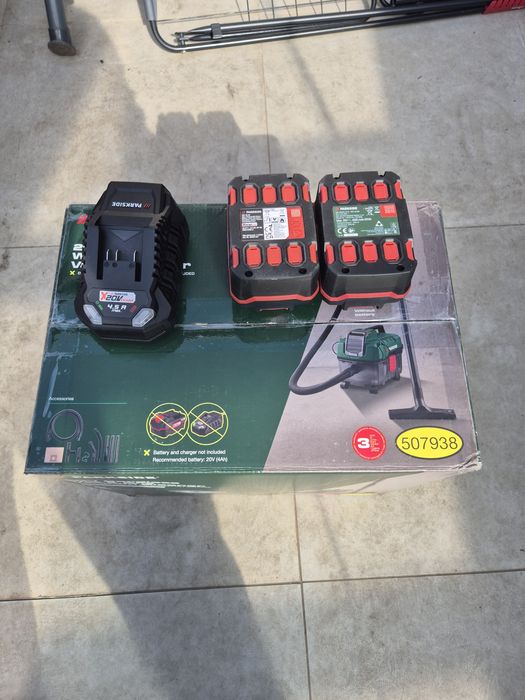 Акум.прохосмукачка 2бат. PARKSIDE