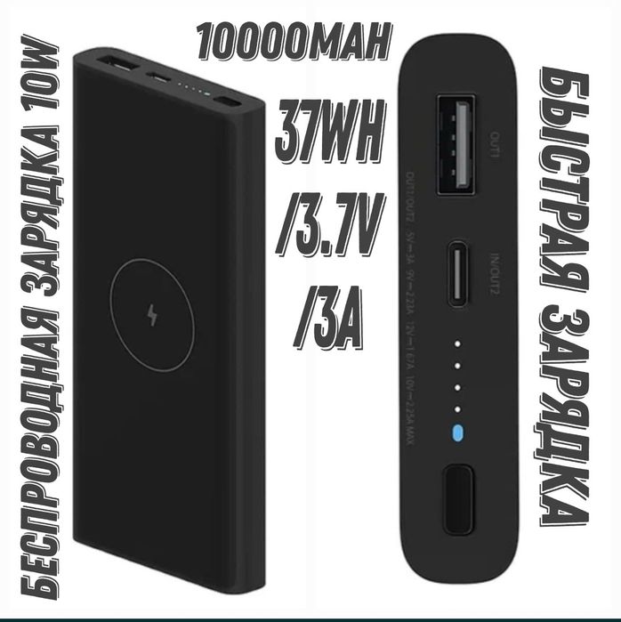 Xiaomi Redmi Power Bank fast charge 18W 10000mah 20000mah Mi Wireless