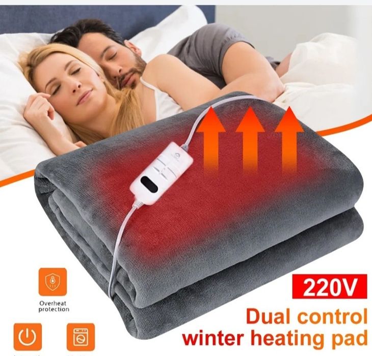 Электрический матрас одеяло, Южная Корея. Размер 180*150см