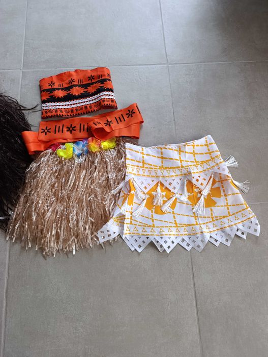 Костюм за момиче  Воана Vaiana 10-12  години плюс перука