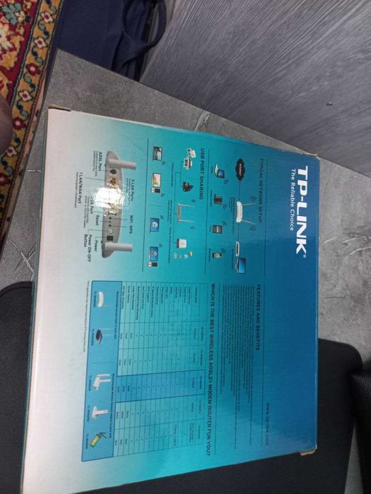 Wi fi роутер TD-W 8968 TP-LINK