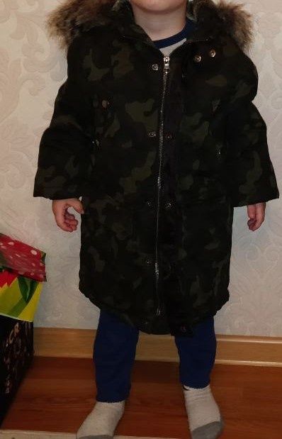 Куртка на мальчика 2-3 лет рост 98