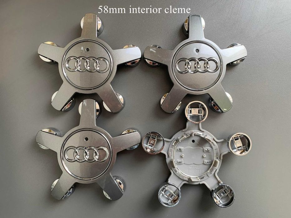 Capacele jante aliaj originale Audi 57mm 60mm 67mm 69mm