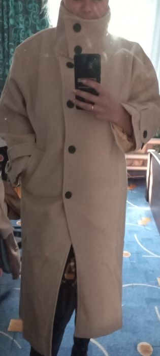 Продам пальто длинное