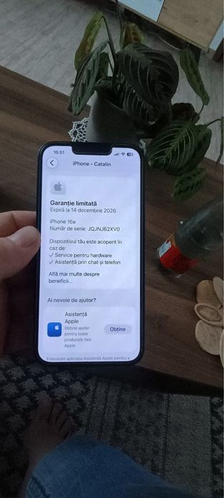 Urgent!! Vand iphone 16e ca nou 128gb