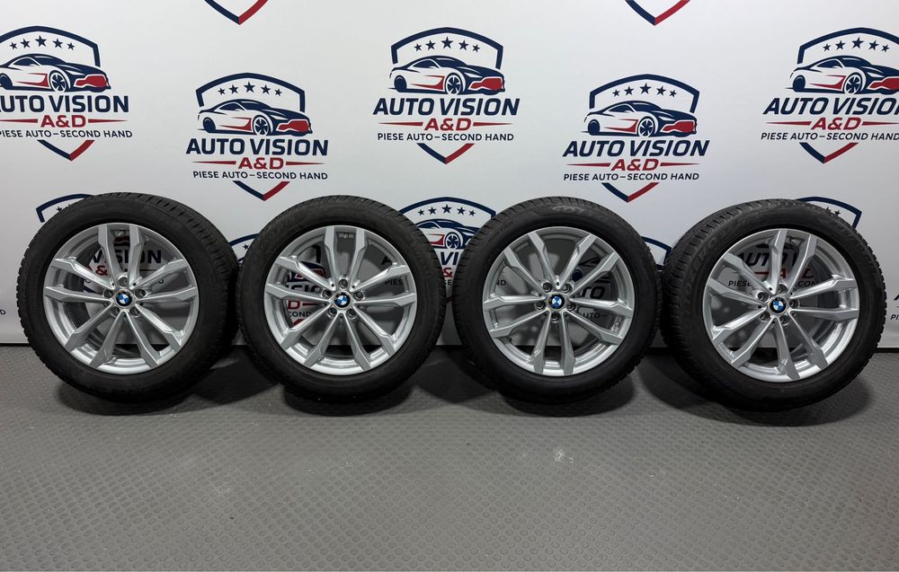 Jante originale BMW X3 G01 X4 G02 19 + anvelope iarna Pirelli 245/50 R19