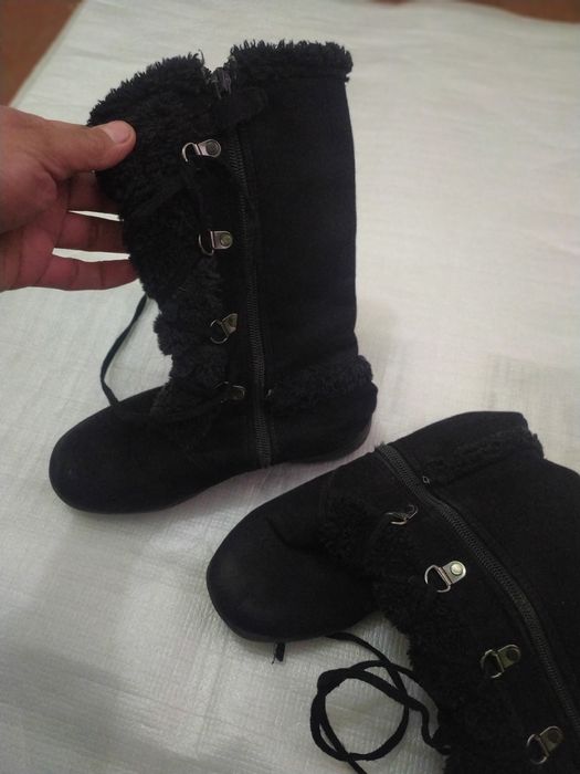 Импортные сапоги для девочек