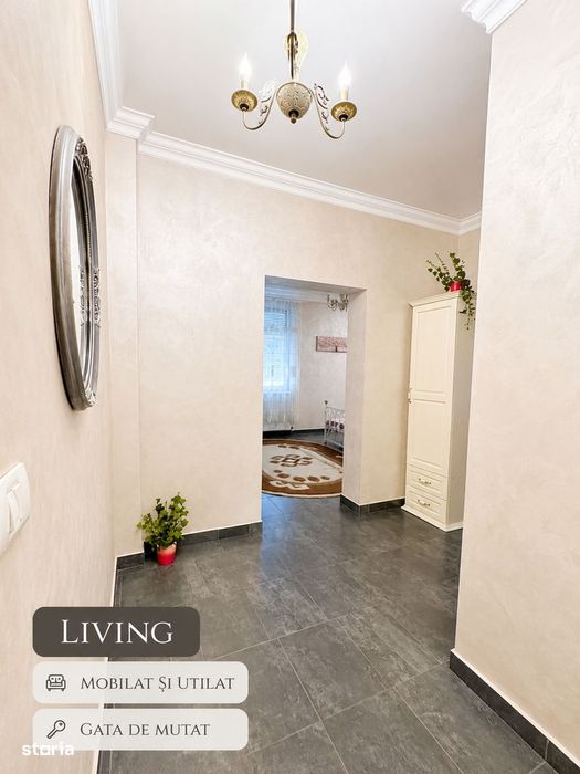 B-dul Mărășești - Parc Cancicov, Etaj 1, Renovat și Mobilat Modern