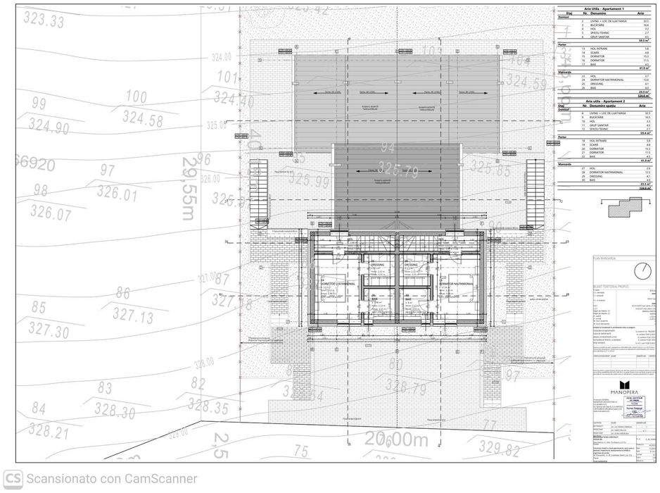 Vand teren cu proiect pt un duplex  in zona Planoarelor.