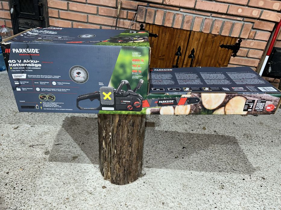 Drujba, fierastrau cu lant Parkside 40 V