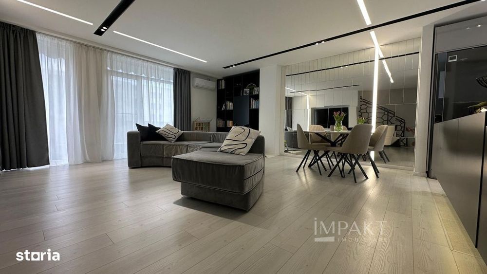 Penthouse Sopor | 120 mp | Design Modern | Terase 60 mp | 2 Parcari — fotografia 1