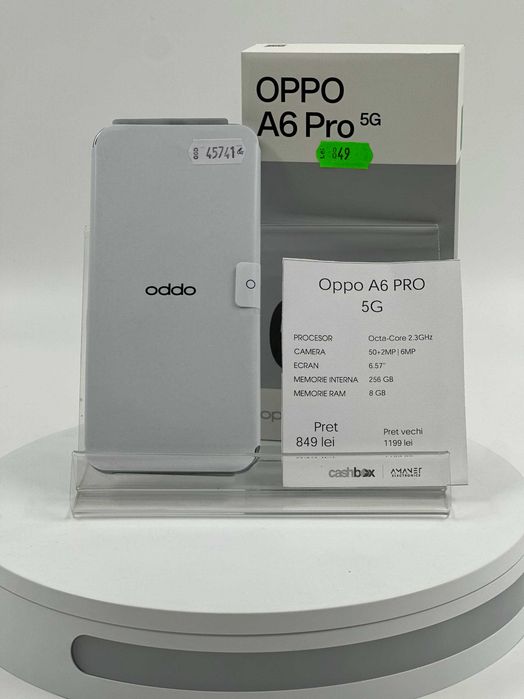 Oppo A6 PRO 5G 256GB/8Gb Ram Garantie 24 luni!