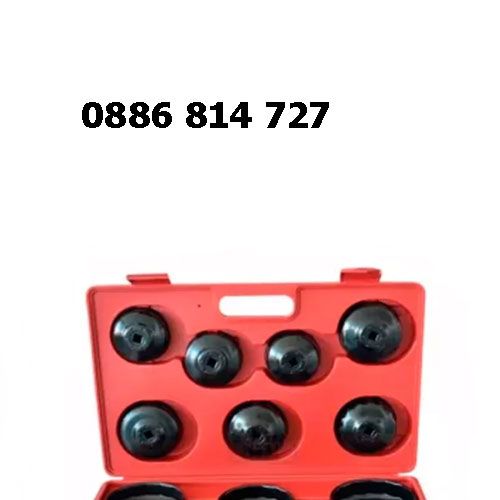 Комплект чашки, капачки за смяна на масла и филтри - 14 части