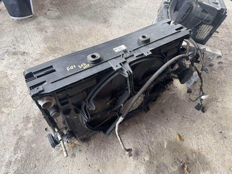 Trager tragar armatura calandru BMW F01 F02 complet cu radiatoare